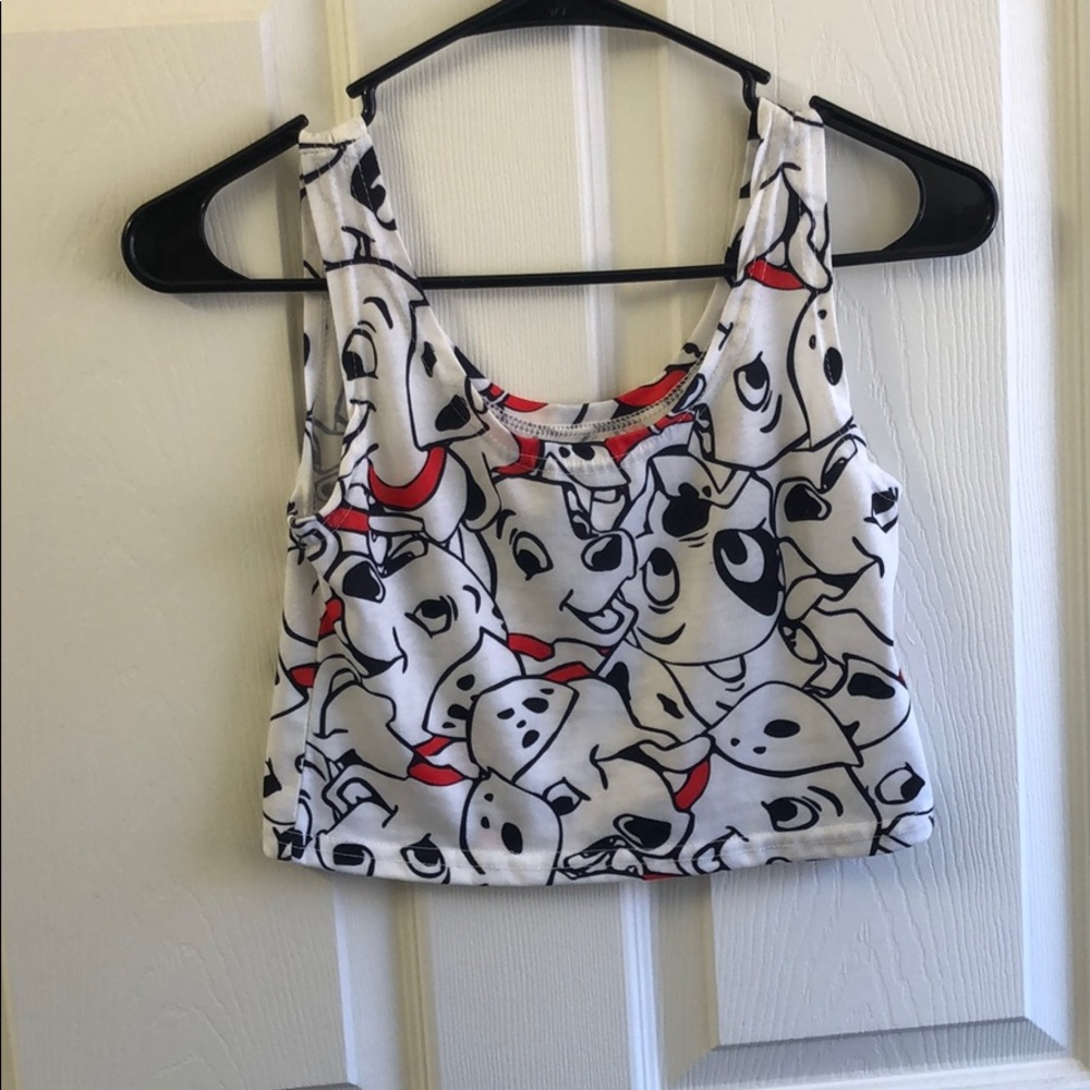 101 Dalmatians crop top